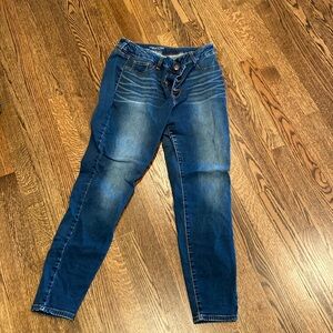 Maurices high rise button fly jeans